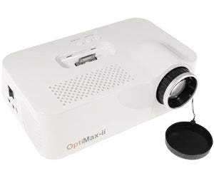 Genlesys OPTIMAX II - iPod DOCKING MULTIMEDIA, MUSIC PROJECTOR (White) w/speaker
