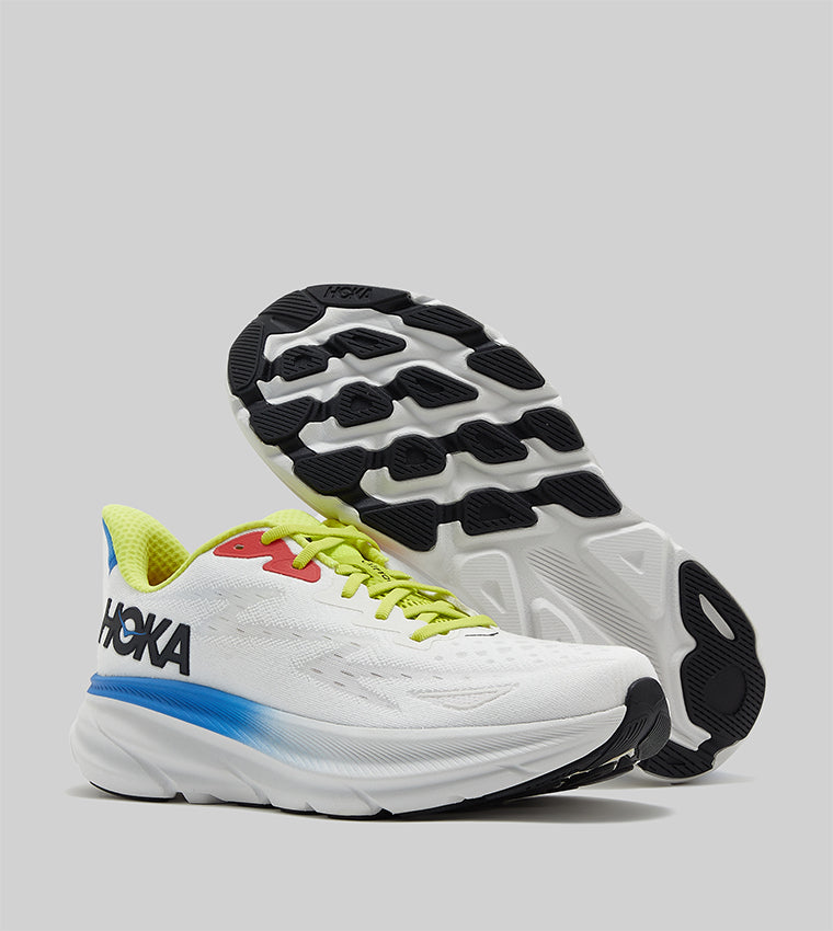 Hoka CLIFTON 9 Lace-Up Running Shoes