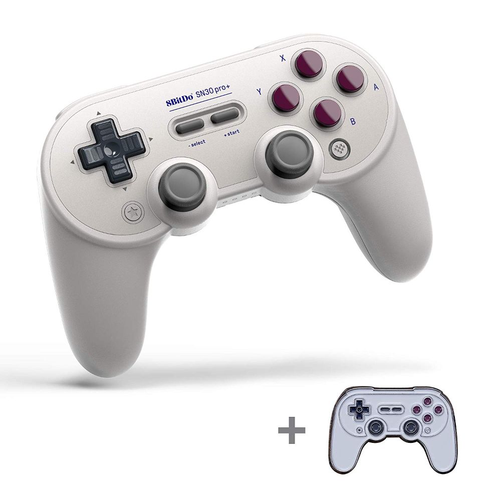 8BitDo Pro 2 Bluetooth Controller - Multi-Platform Gamepad for Switch, PC, macOS, Android, Steam Deck