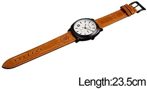 CURREN 8139 Unisex Stylish Quartz Analog Watch with Leather Strap