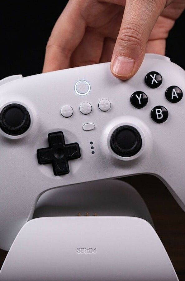 8BitDo Ultimate Bluetooth Controller with Charging Dock - Hall Effect Sticks for Switch, PC, Steam Deck, Android