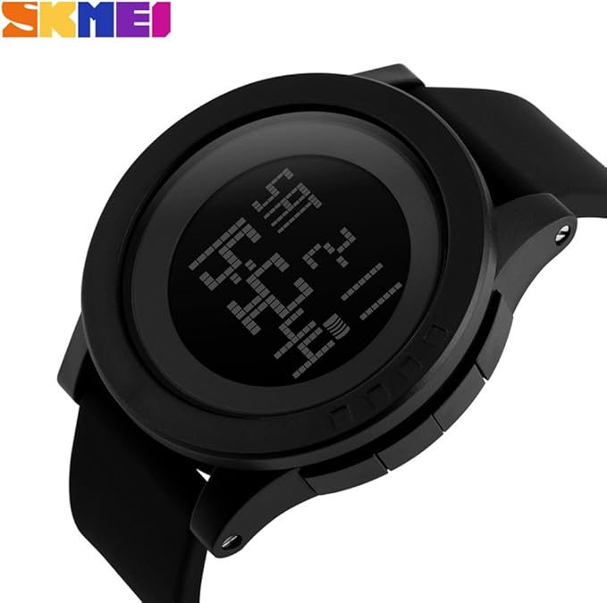 SKMEI 1142 Japanese-Quartz LED Display 50M Waterproof Sports Multifunction Watch