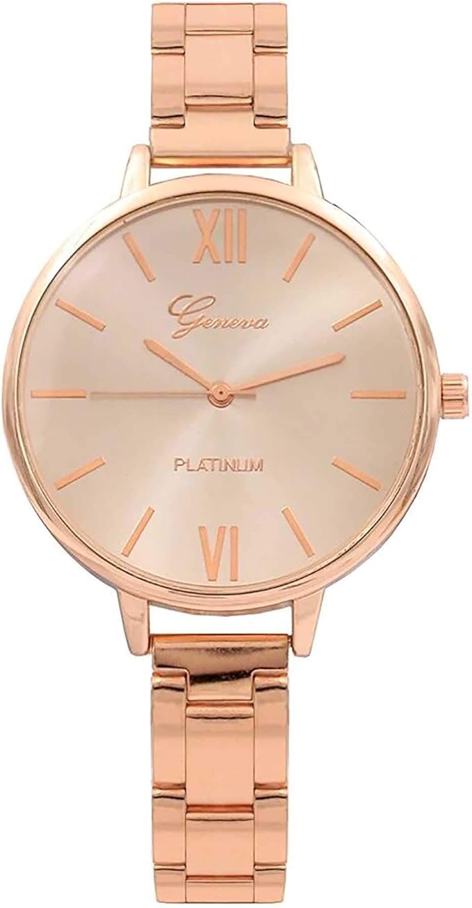 ELLENNE Women's Watch Steel Automatic Wrist Vintage Quartz Girls Fashion A02