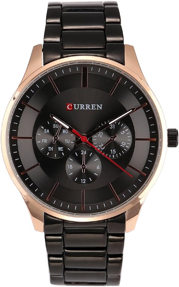CURREN Original Men's Sports Waterproof Stainless steel Quartz Wrist Watch 8282