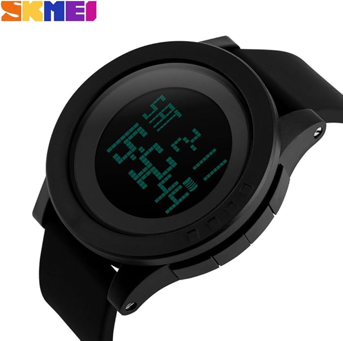 SKMEI 1142 Japanese-Quartz LED Display 50M Waterproof Sports Multifunction Watch