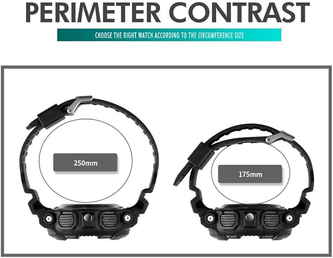 SKMEI Watches for Men- Water and Shock Resistant- 3D Dial Double Movement LED Screen Large Face Stopwatch Alarm Wrist Watch, Gold, strap