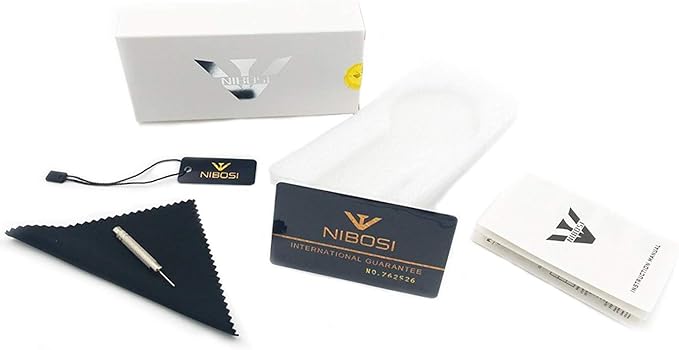 NIBOSI Watches for Women Analog Women Watch with Diamond Stylish Leather Band Wrist Watch for Ladies Rose Gold Dial Girls Watch