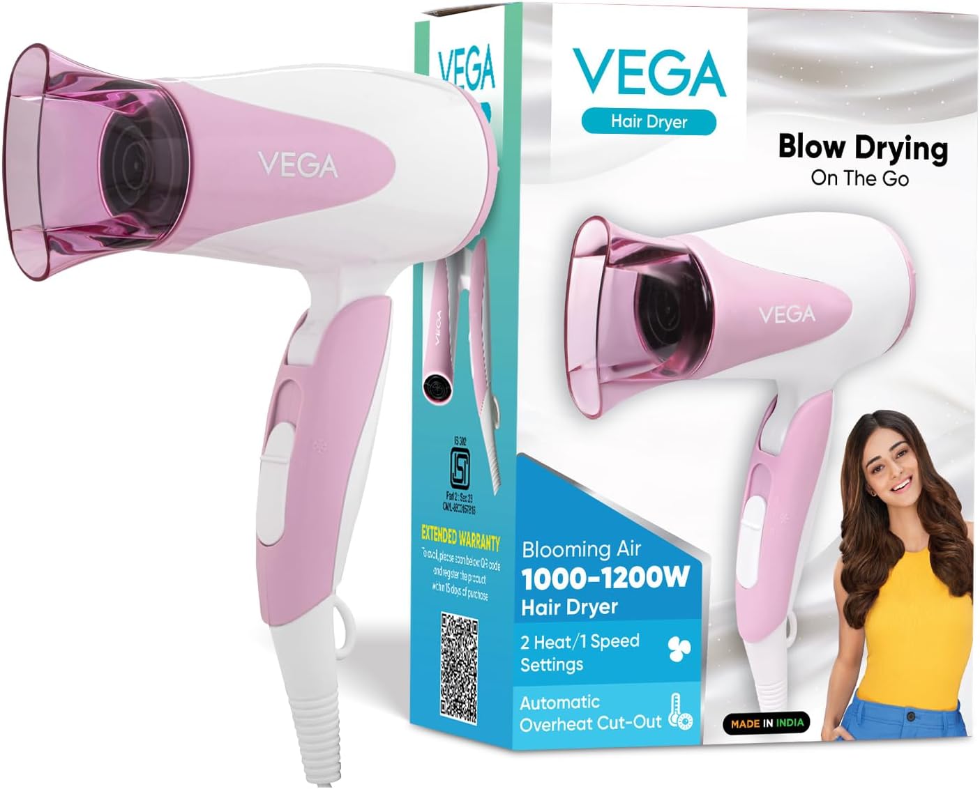 Vega VHDH-05 Blooming Air Hair Dryer