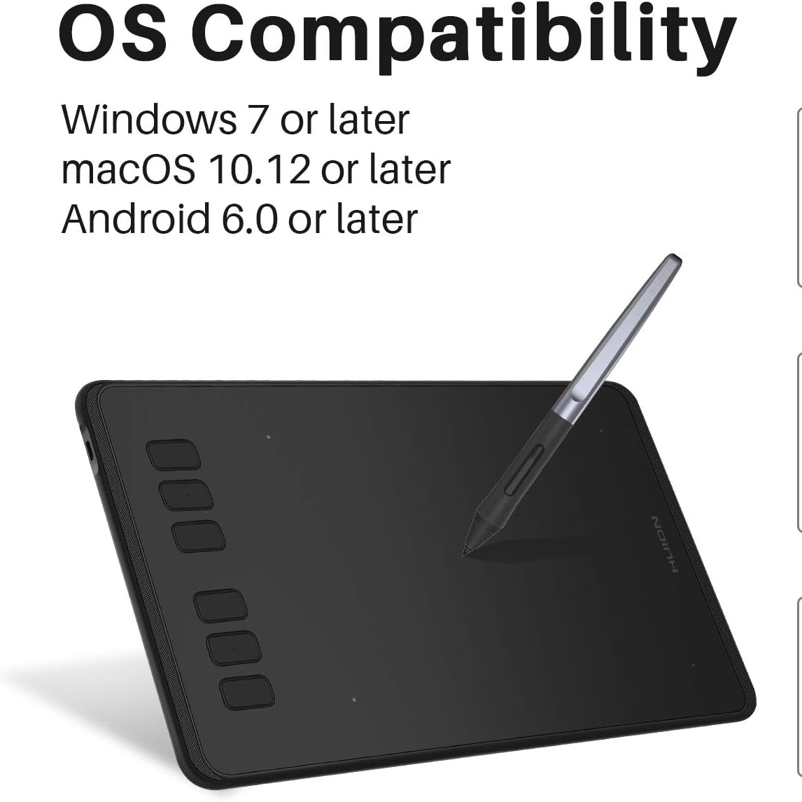 HUION Inspiroy H640P Drawing Tablet