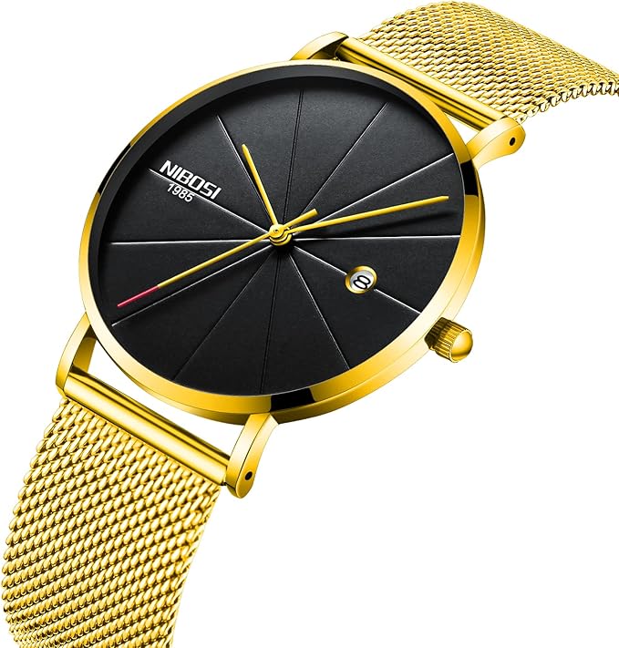 NIBOSI Watches for Men Analog Quartz Clown Dial Boy Wrist Watches Fashion Cartoon Waterproof Leather Strap Men's Watches Birthday Gift