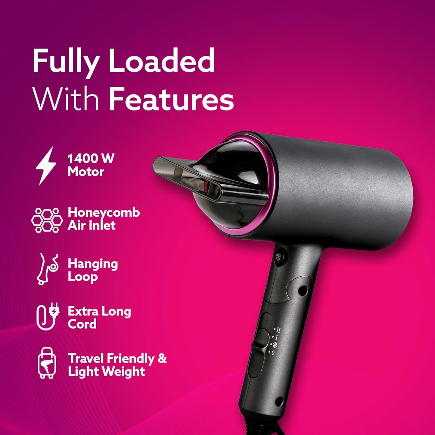 AGARO HD-1214 Premium Hair Dryer