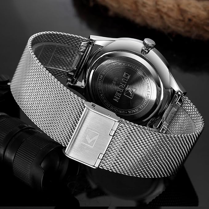 Curren Men's Analog Stainless Steel Watch 8231