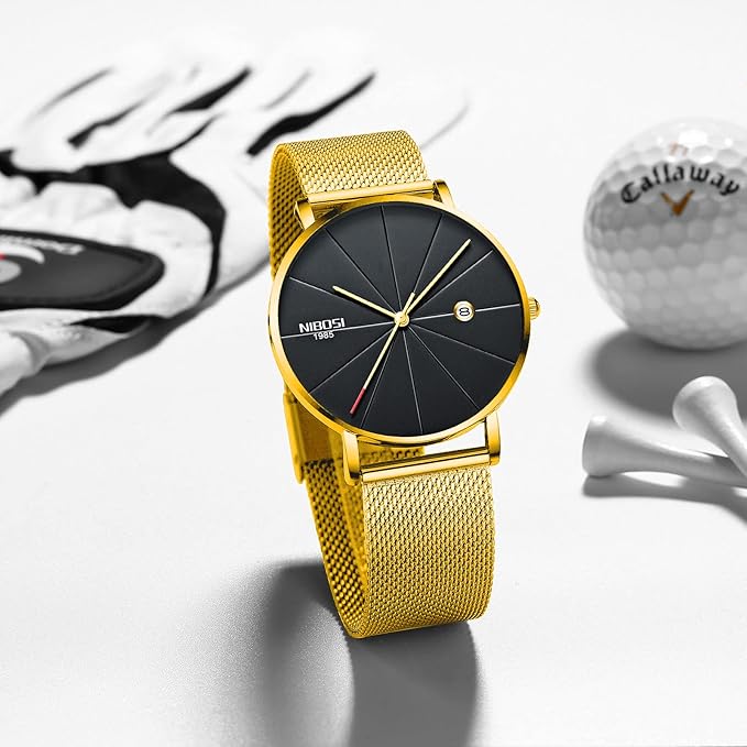 NIBOSI Watches for Men Analog Quartz Clown Dial Boy Wrist Watches Fashion Cartoon Waterproof Leather Strap Men's Watches Birthday Gift