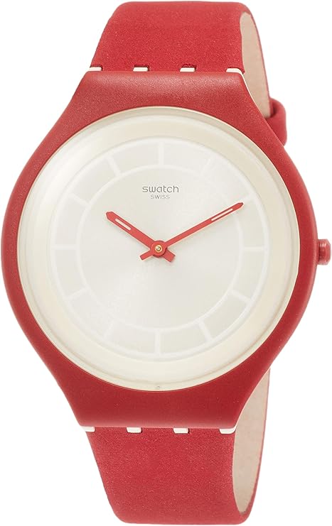 Swatch SKINHOT Red Strap Watch - SVUR100
