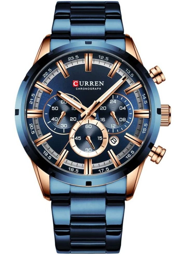 CURREN 8355 Luxury Classic Business Quartz Mens Watch 3ATM Waterproof Military Style Luminous Wrist Watch