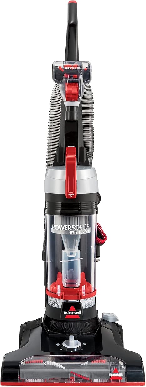 BISSELL PowerForce Helix Turbo 2110E – Powerful Suction with Multi-Cyclonic Technology, Lightweight Upright Vacuum for Pet Hair & Deep Cleaning | 2-Year BISSELL Warranty
