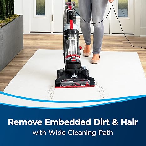 BISSELL PowerForce Helix Turbo 2110E – Powerful Suction with Multi-Cyclonic Technology, Lightweight Upright Vacuum for Pet Hair & Deep Cleaning | 2-Year BISSELL Warranty