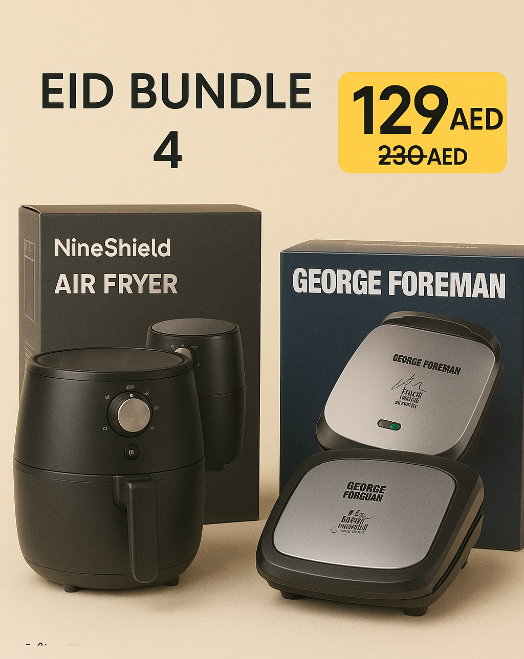 Eid Bundle #4 Eid Kitchen Duo – Fry & Grill Like a Pro!