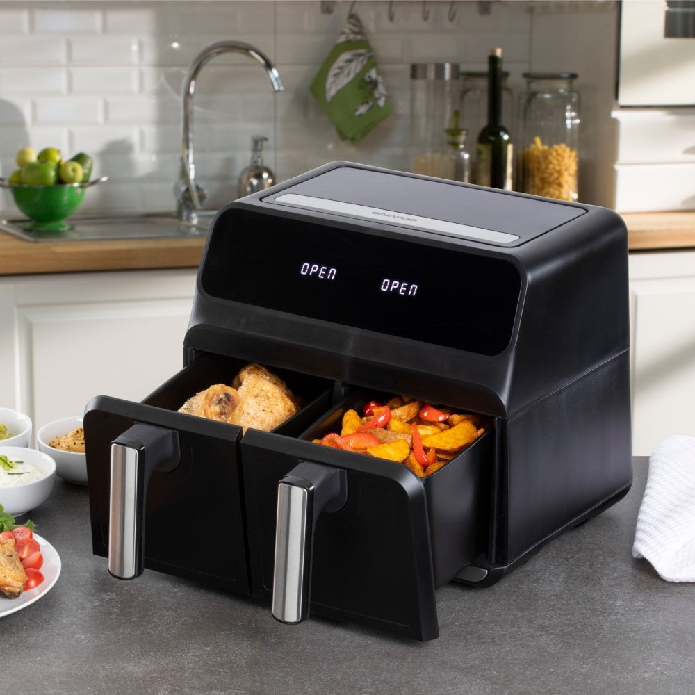Double Drawer Digital Air Fryer - 8L