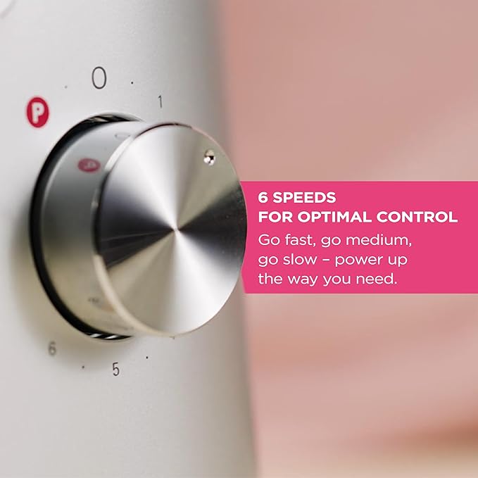 KENWOOD Stand Mixer Kitchen Machine HOMEBAKE 1000W with 5.0L Stainless Steel Bowl, K-Beater, Whisk, Dough Hook, KHH01.000SI Silver