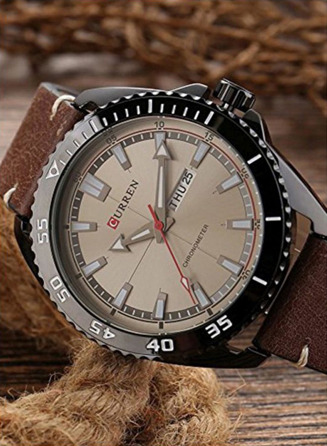 Men's Waterproof Analog Watch 8272