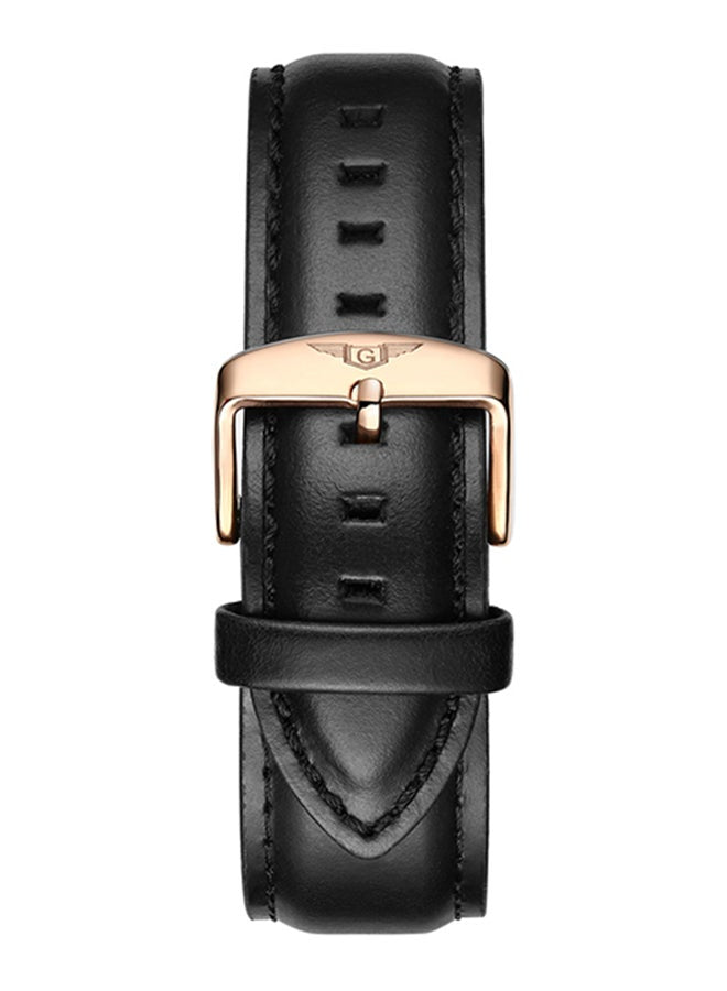 Men's Leather Chronograph Wrist Watch GS19101