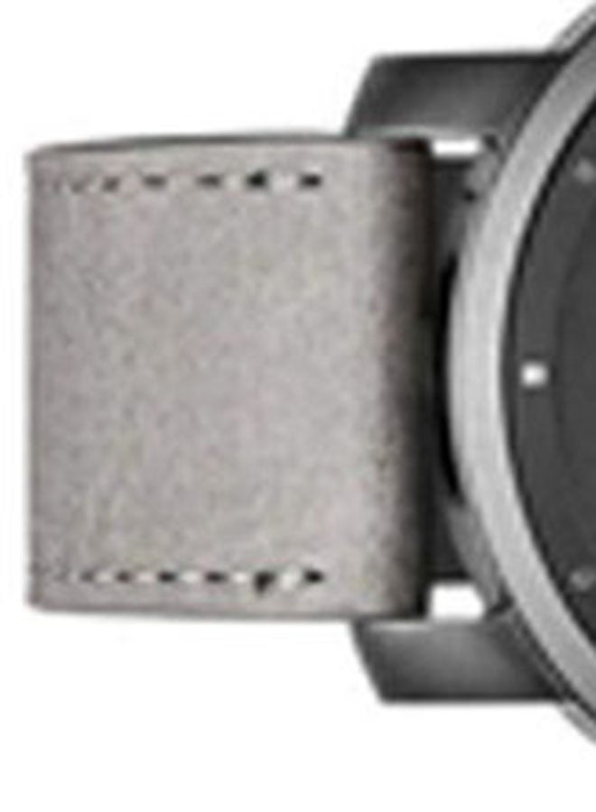 Men's Leather Chronograph Wrist Watch D-Mc01-Bblgr