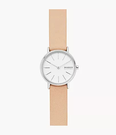 Signatur Lille Two-Hand Sand Leather Watch
