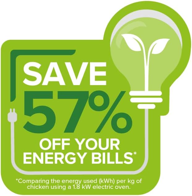 Salter EK5196 Dual Air Fryer – 7.6 L Digital Air Pro, Sync & Match Cook Function, Oil Free Fryer, Sensor Touch Display, 10 Cooking Functions, 60 Min Timer, Non-Stick Cooking, Stainless Steel, 1700 W