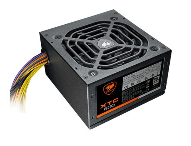 COUGAR XTC600 600 Watts 80 Plus Power Supply - Black | CGR ST-600