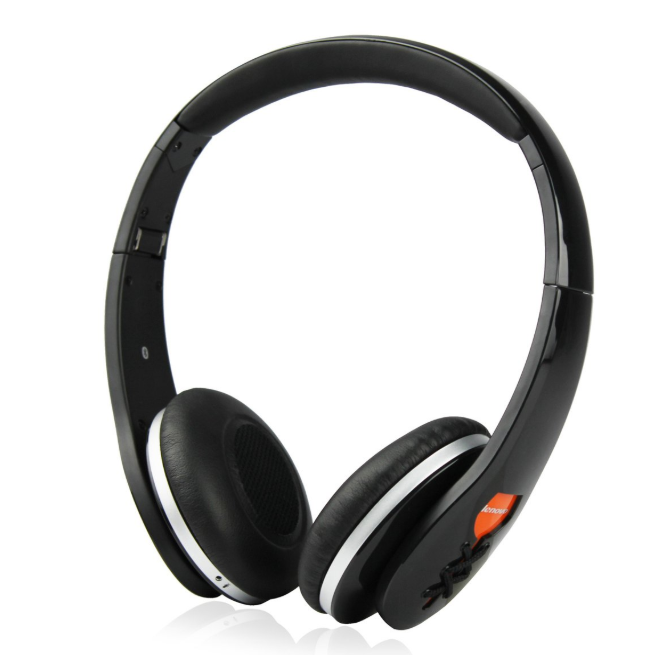 Lenovo Bluetooth Headphone W870 Wireless Headset - Black