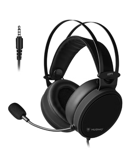 NUBWO Deep Bass Over-Ear Gaming Wired Headphones With Mic For PS4/PS5/XOne/XSeries/Nintendo Switch And PC