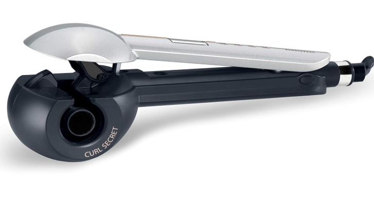 BaByliss Paris Auto Curl Secret Optimum Ionic Ceramic Hair Curling Tong For Women, Girls, Professional Salon & Parlor C1600E