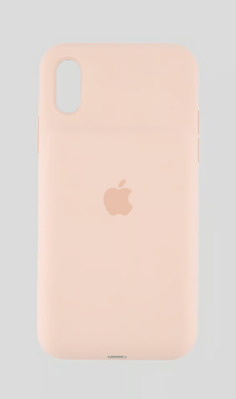 Apple iPhone XS Smart Battery Case, Pink Sand