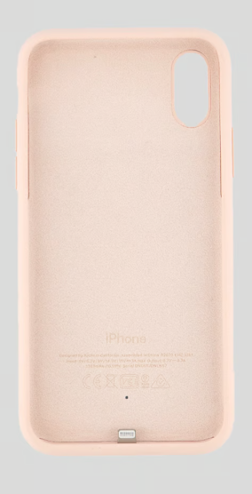 Apple iPhone XS Smart Battery Case, Pink Sand