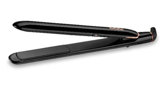 BaByliss Smooth Finish 230 Hair Straightener |Titanium Ceramic Plates For Efficient Straightening |Adjustable Temperature Settings For Versatile Styling |Salon-quality Results At Home| ST250SDE(Black)