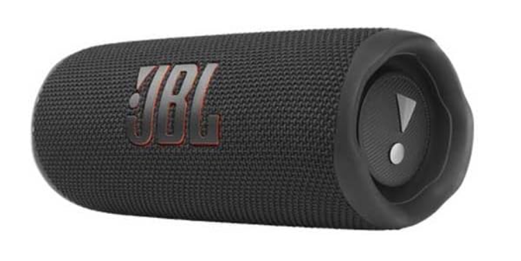 JBL Flip 6 Portable IP67 Waterproof Speaker with Bold JBL Original Pro Sound, 2-Way Speaker, Powerful Sound and Deep Bass, 12 Hours Battery, Safe USB-C Charging Protection - Black, JBLFLIP6BLK