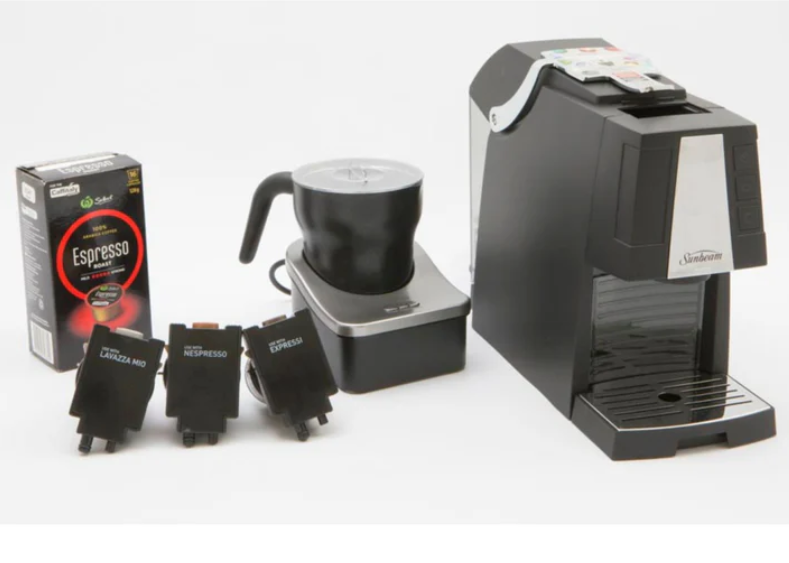 Sunbeam Espresso Coffee Machine - Multi Capsule - 4 Types, CM2000