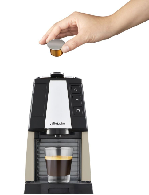Sunbeam Espresso Coffee Machine - Multi Capsule - 4 Types, CM2000