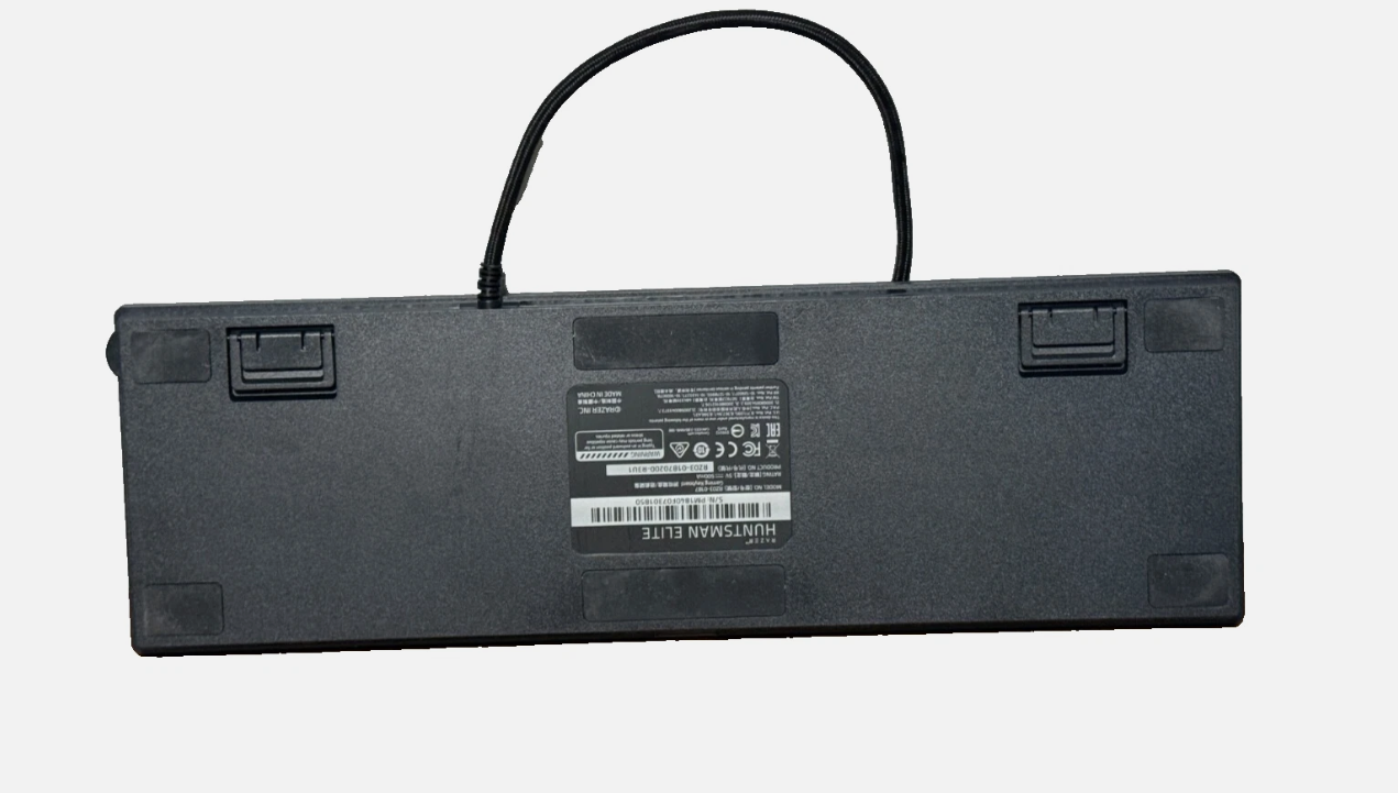 Razer Huntsman Elite Opto Mechanical Gaming Keyboard Clicky Optical Switch, Rz03-01871000-R3M1