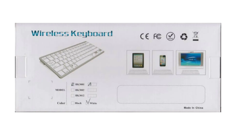 BK3001 Wireless Keyboard