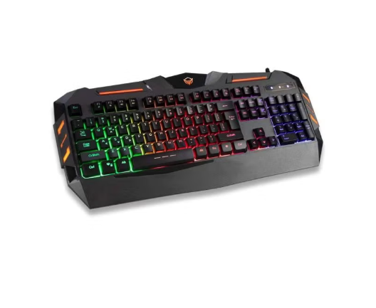 Meetion C500 – 4-in1 Combo Gaming Keyboard, Mouse and Mouse pad with Gaming Headset, Wired LED RGB Backlight for Computer PC/Laptop - Black