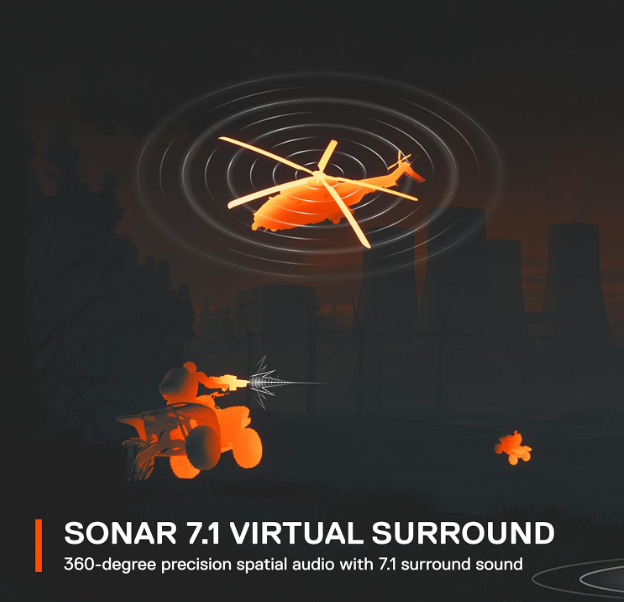 SteelSeries Arctis 7+ Wireless Gaming Headset - Lossless 2.4 GHz - Sonar 7.1 Virtual Surround Sound - 30 Hour Battery Life - USB-C Quick Charging - For PC, PS5, PS4, Mac, Android and Switch - White