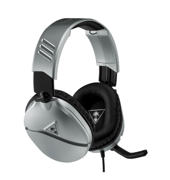 Turtle Beach 42202 Recon 70 Wired On Ear Gaming Headset Silver/Black