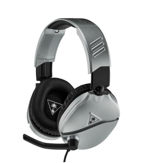 Turtle Beach 42202 Recon 70 Wired On Ear Gaming Headset Silver/Black