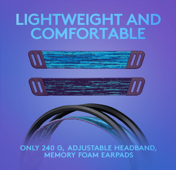 Logitech G335 Wired Gaming Headset, With Microphone, 3.5mm Audio Jack, Comfortable Memory Foam Earpads, Lightweight, Compatible With Pc, Playstation, Xbox, Nintendo Switch - Black