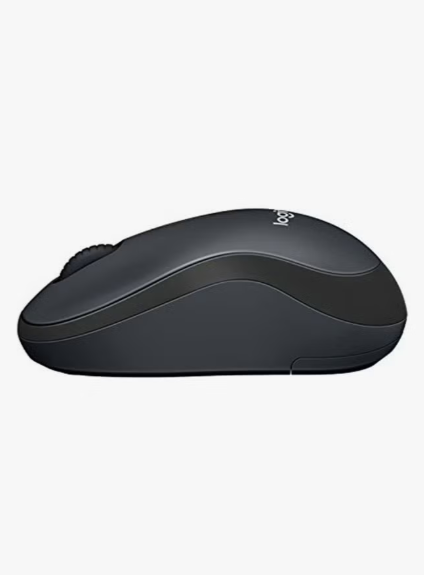 Logitech M220 Wireless Mouse, Silent Buttons, 2.4 Ghz With Usb Mini Receiver, 1000 Dpi Optical Tracking, 18-Month Battery Life, Ambidextrous Pc / Mac / Laptop - Charcoal Grey, One Size