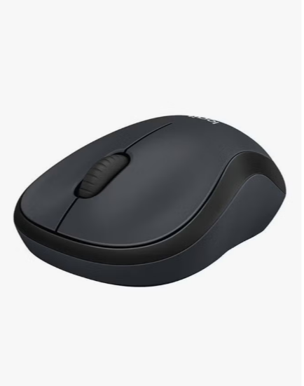 Logitech M220 Wireless Mouse, Silent Buttons, 2.4 Ghz With Usb Mini Receiver, 1000 Dpi Optical Tracking, 18-Month Battery Life, Ambidextrous Pc / Mac / Laptop - Charcoal Grey, One Size
