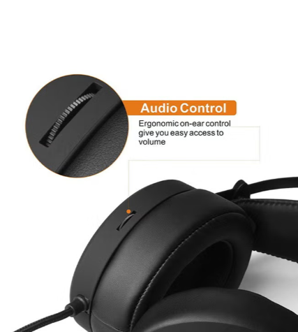 NUBWO Deep Bass Over-Ear Gaming Wired Headphones With Mic For PS4/PS5/XOne/XSeries/Nintendo Switch And PC