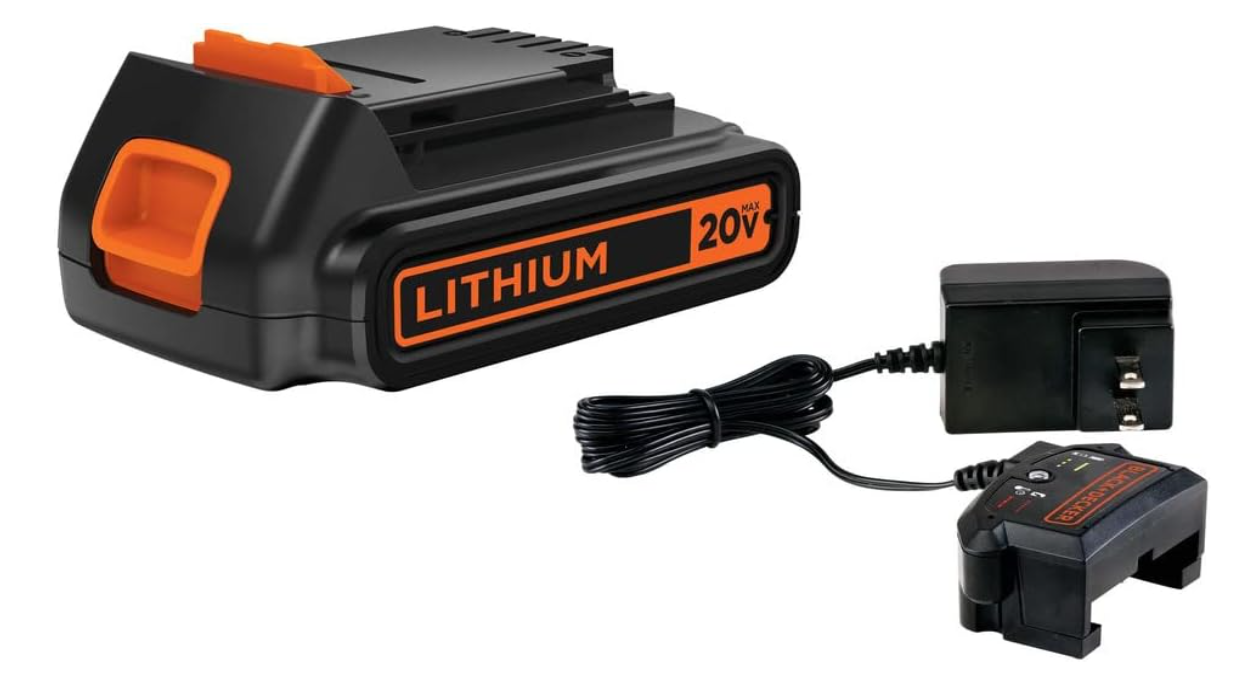 BLACK+DECKER 20V MAX* Cordless 3/8 in Drill Driver Kit (1) Battery with Charger